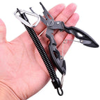 Fishing Pliers Tools Accessories for Goods Tackle Pliers Vise Knitting Flies Scissors Braid Set Fish  Tongs Multifunction