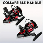 PROBEROS Fishing Reel 5.2:1 1000-6000 Max Drag 9KG Spinning Reels Metal Spool Reel drag fishing reel,Fishing Accessories