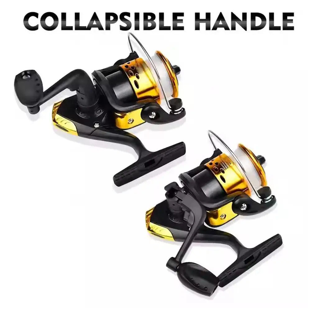 Spinning Reels Saltwater Freshwater Casting Fishing Reel Tackle Ultralight Metal Frame Smooth and Tough High Speed Fishing Reels