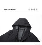Waterproof Jacket Men Outdoor Softshell Zip Up Hooded Jacket Windbreaker Hiking Camping Coats Lightweight Spring Autumn Coats