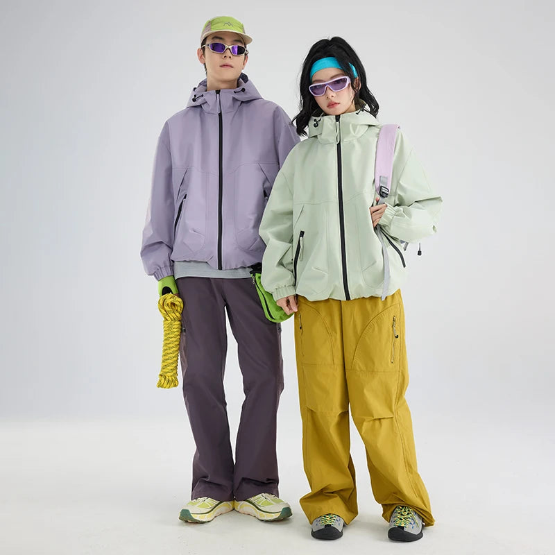 Waterproof Jacket Men Outdoor Sports Cycling Hiking Jackets Women Motocross Mountain Bike Coat Unisex Outerwear Youth Daily Wear