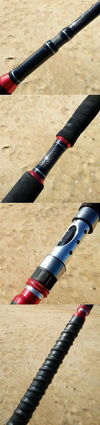 Fishing Lure Rod 1.8m 2.1m Lure 70-250g Strong Trolling Fishing Rod Carbon Hard Fast Surf Boat  Spining Fishing Rods Travel Pole