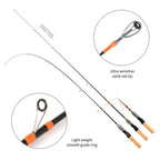 New Casting Telescopic fishing rod Spinning 150cm Portable Fishing Rod Short Mini Fiberglass Lure Rod Travel Fishing Equipment