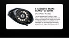 Baitcasting Reel Metal Body 15KG Max Drag 7+1 Bearings Aluminum Frame Freshwater Saltwater Fishing Reel