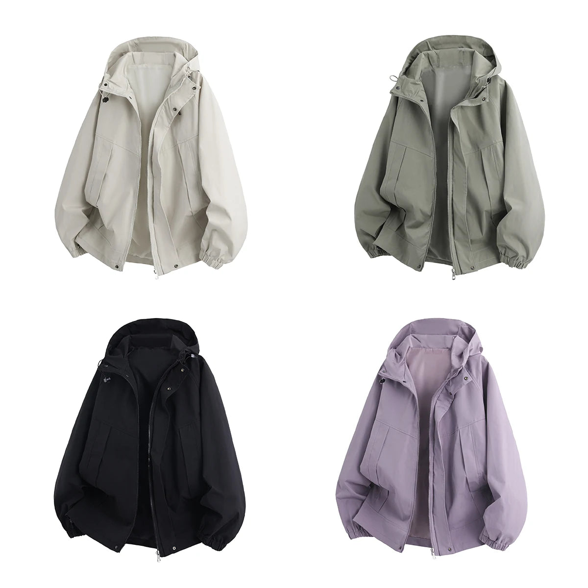 New Waterproof Hiking Jackets for Men and Women Sun Protection Windbreaker Camping Climbing Rain Coat Unisex Portable Clothes