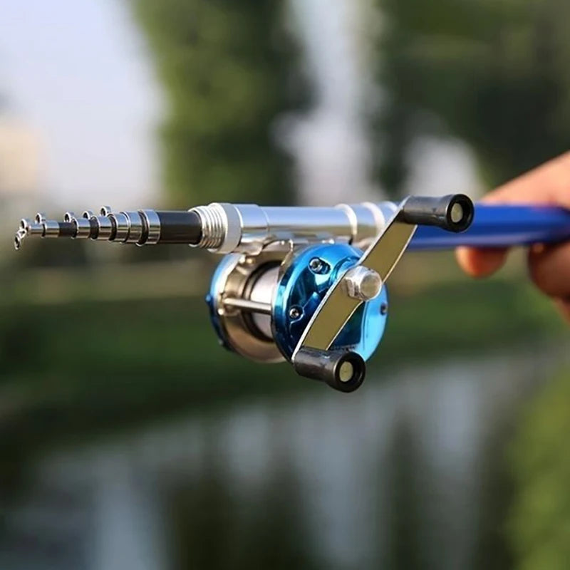 New Metal Drum Reelsmall Foot Pen Fishing Rod Special Fishing Line Reelice Fishing Reelleft And Right Hand Reels