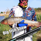 2.7m-7.2m Fishing Rods High 60T Carbon Ultralight Telescopic Surfcasting Spinning Rock Fishing Rod  Coast Sea Fishing Freshwater