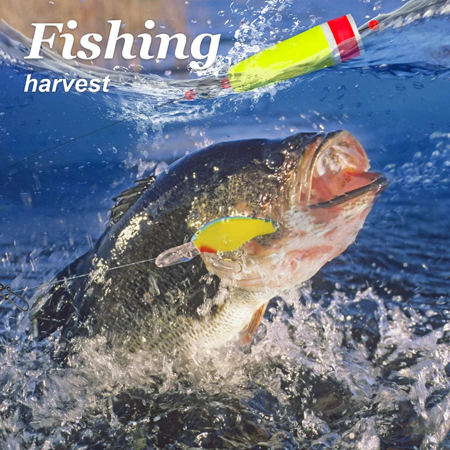 Fishing Floats Bobbers Fishing Popping Cork Trout Float Rig Weighted Popping Floats Cork Trout Floats for Fishing Saltwater