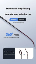 Small fishing rod, ultra light and ultra-fine short section hand-held fishing rod, beginner fishing rod set, stream rod