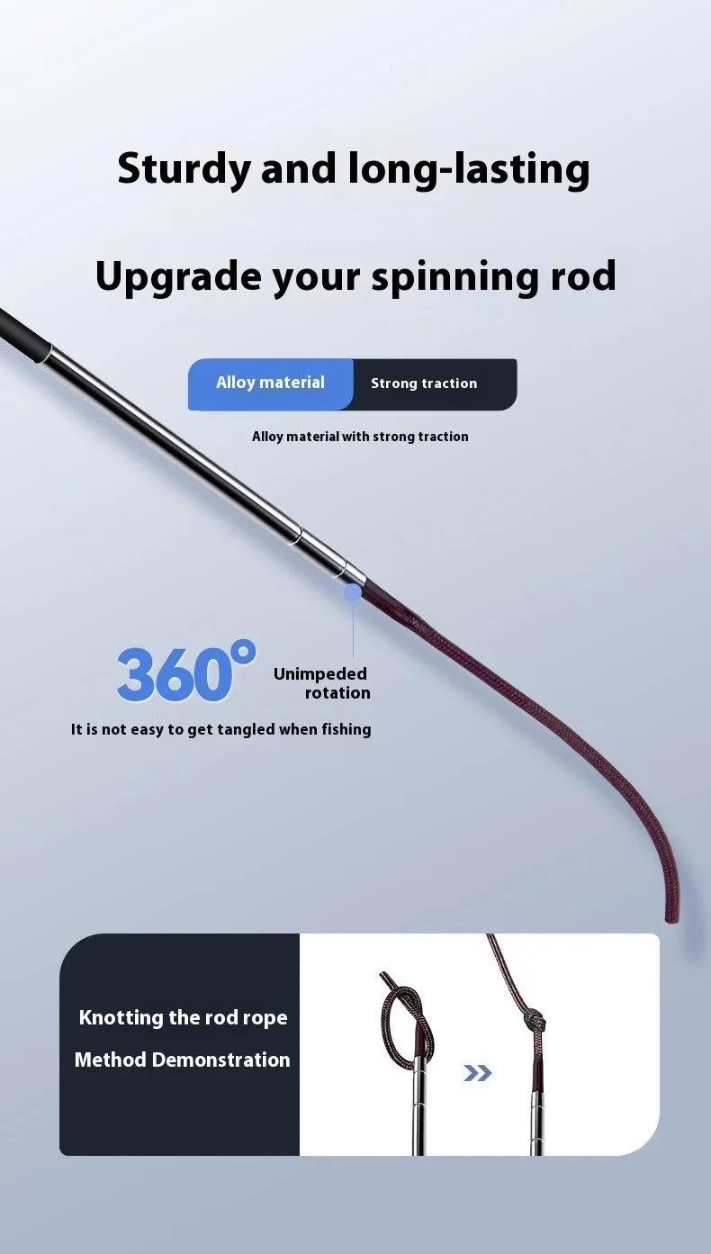 Small fishing rod, ultra light and ultra-fine short section hand-held fishing rod, beginner fishing rod set, stream rod