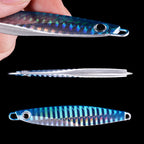 2026 Metal Jig Fishing Lure Weights 7g-40g Trolling Hard Bait Bass Fishing Bait Tackle Trout Jigging Lure Jigs Saltwater Lures