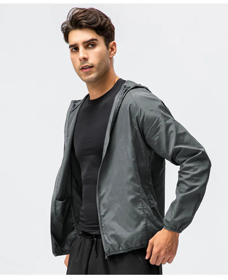Men's Waterproof Jacket Men Women Windbreaker Women Sun Protect Clothing Fishing Rain Wind Breaker Jacket Climbing Clothes ﻿