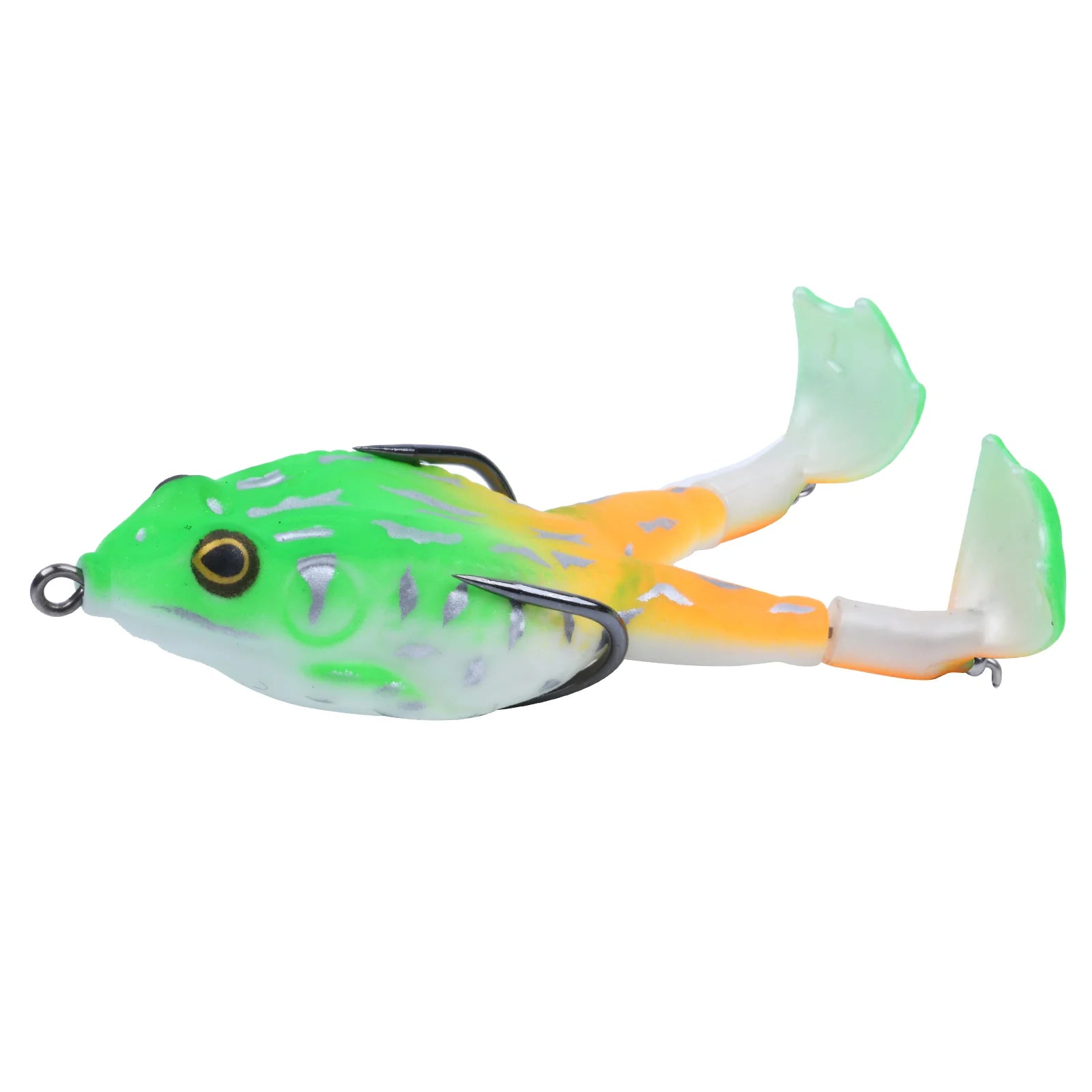 Frog Soft Bait Lure Fishing Tackle Weights 8.4-16.6g Rotating Silicone Double Hooks Bait Floating Topwater Lures Pesca Pike Fish