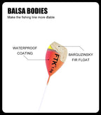 5 Carp Fishing Floats, Vertical Float, Big Belly Float, Wild Fishing, Eye catching Shallow Water Float, Fishing Gear Supplies