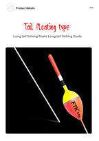 5 Carp Fishing Floats, Vertical Float, Big Belly Float, Wild Fishing, Eye catching Shallow Water Float, Fishing Gear Supplies