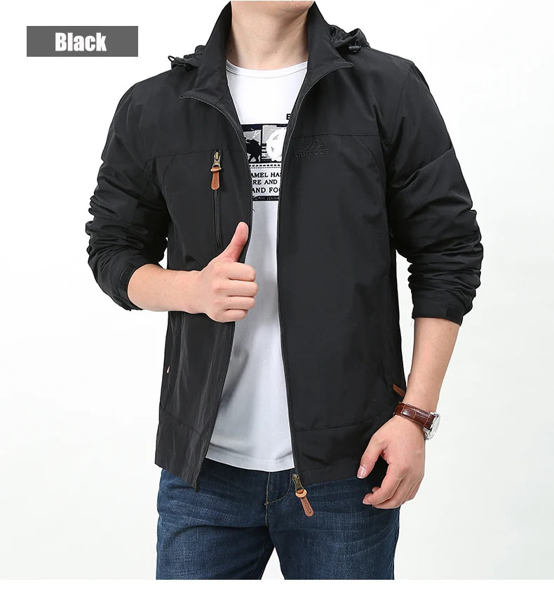 Waterproof Windbreaker Jackets Men Naturehike Casual Hiking Tactical Jacket Women Multi-pocket Hooded Fishing Windproof Coat
