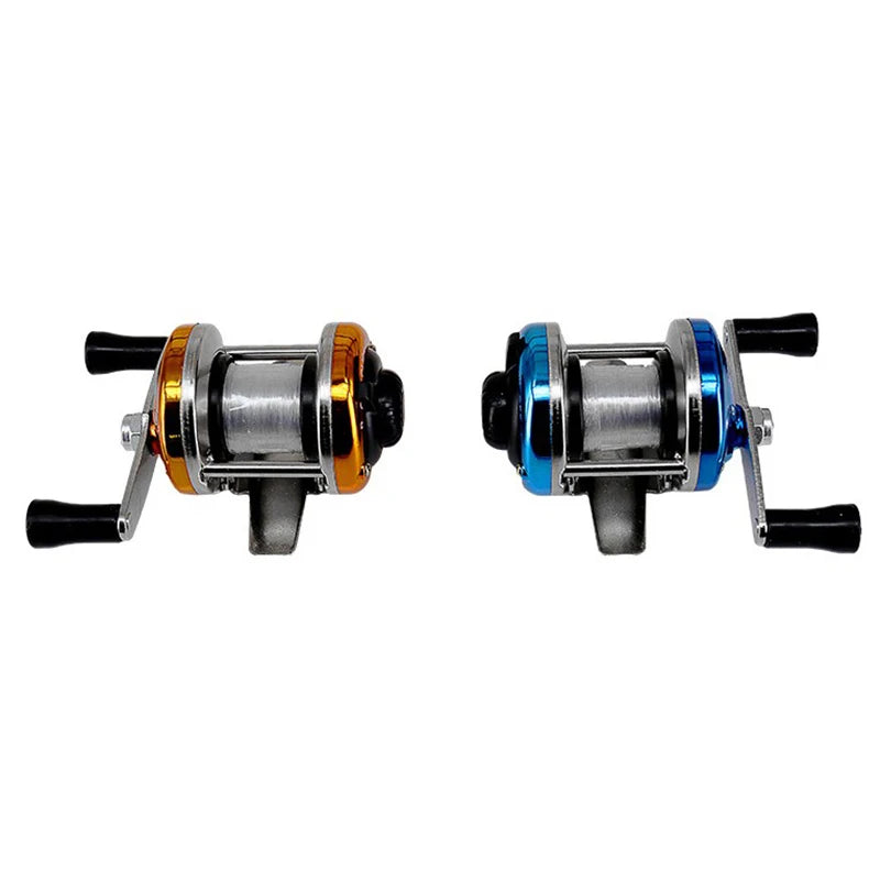 New Metal Drum Reelsmall Foot Pen Fishing Rod Special Fishing Line Reelice Fishing Reelleft And Right Hand Reels