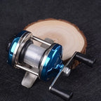 New Metal Drum Reelsmall Foot Pen Fishing Rod Special Fishing Line Reelice Fishing Reelleft And Right Hand Reels