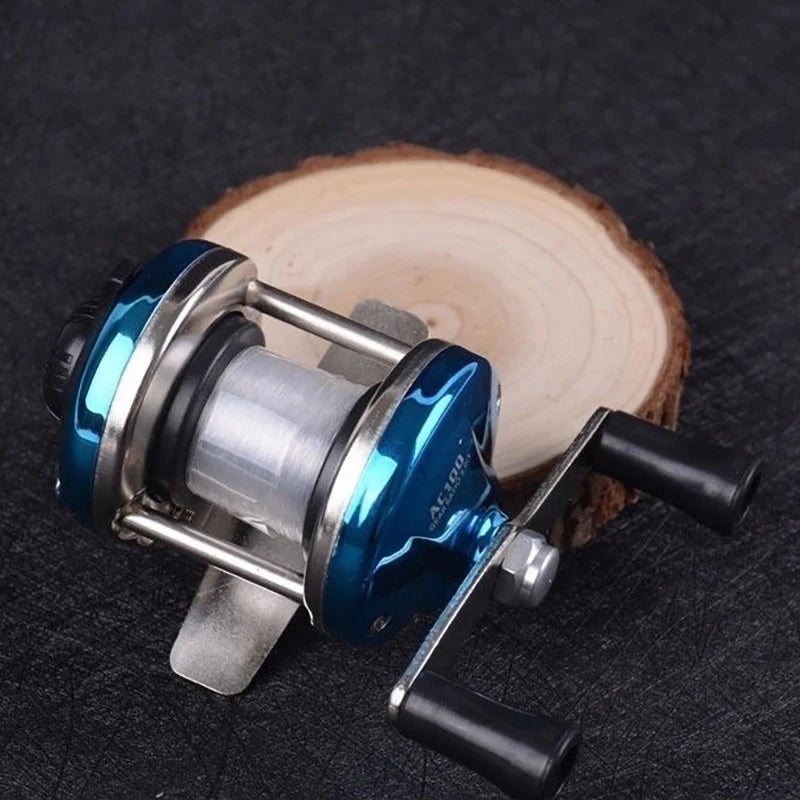 New Metal Drum Reelsmall Foot Pen Fishing Rod Special Fishing Line Reelice Fishing Reelleft And Right Hand Reels