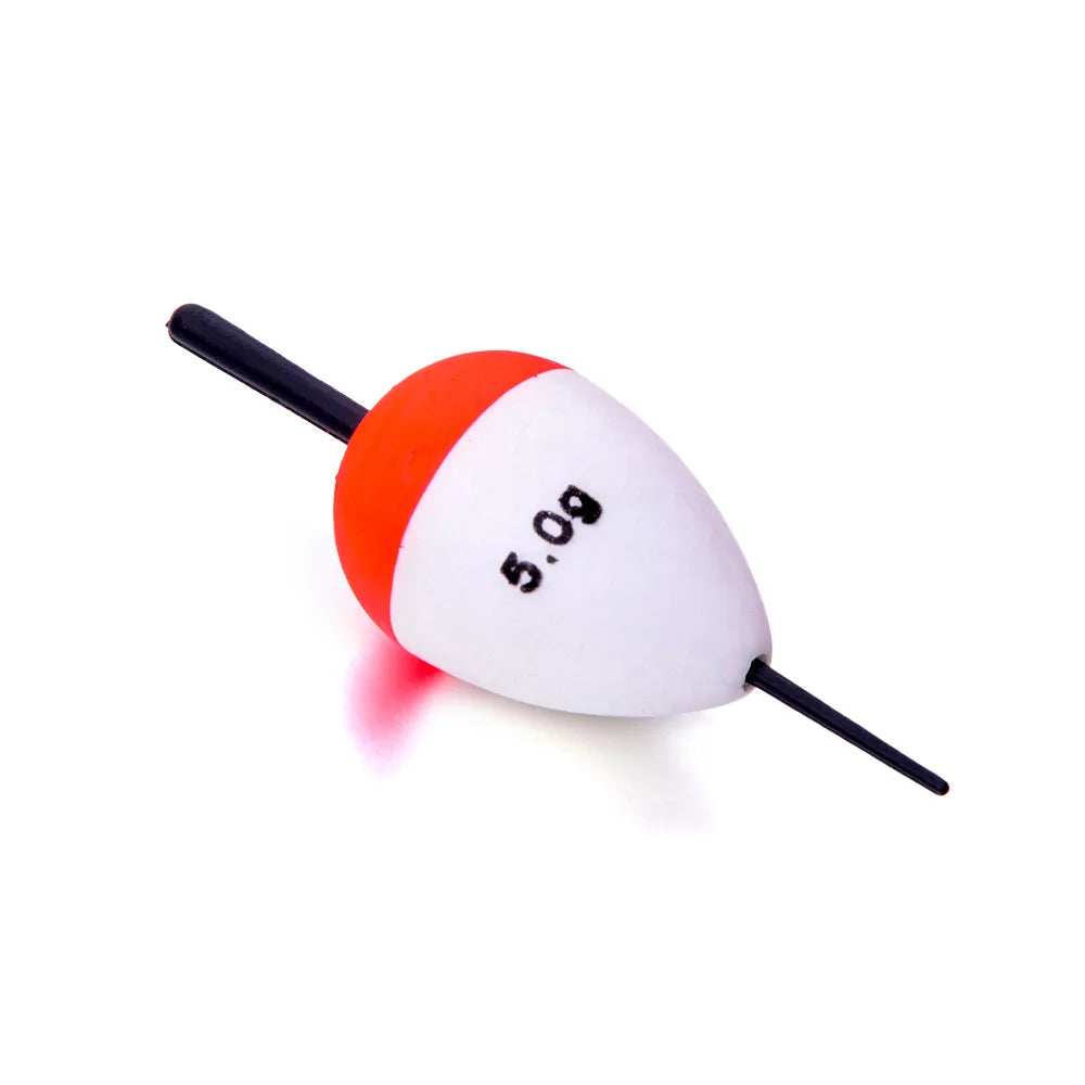 10Pcs Fishing Float Foam Fish Floats Drift Big Belly Drifts Long Casting Drifts 1g/2g/3g/5g/10g Buoy Flotador Gear Fishs Float