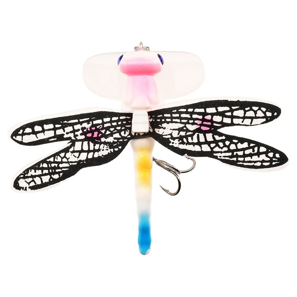 1PCS 7.5cm/6.2gTopwater Dragonfly Dry Flies Insect Fly Fishing Lure Trout Popper Artificial Bait Wobblers For Trolling Hard Lure
