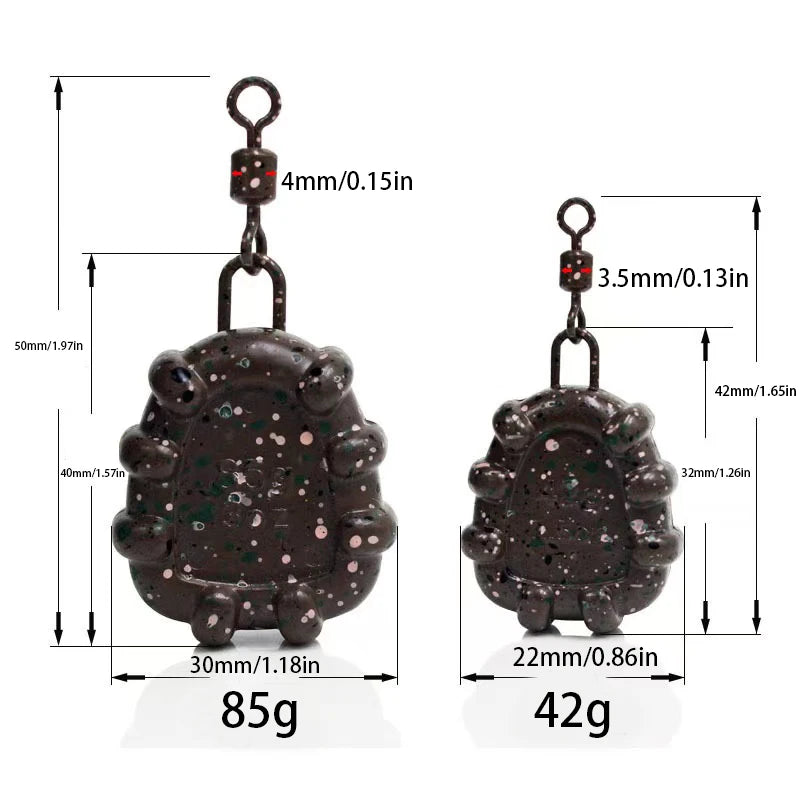 Fishing weight 42g/56g/70g/85g Carp Fishing Weights,Pure Lead Fishing Weights Fishing Accessories