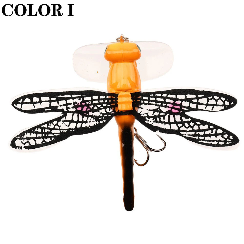Topwater Dragonfly Dry Flies Insect Fly Fishing Lure 6G 7.5CM Trout Popper Artificial Bait Wobblers For Trolling Hard Lure