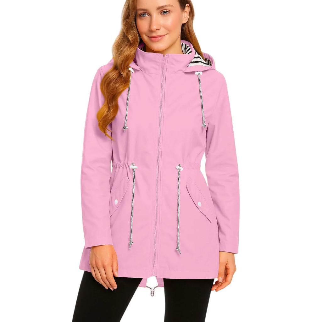 Waterproof Rain Coat Long Raincoats Jacket Waterproof Raincoats Feminina Gifts Outdoor Ride A Bike Mountaineering Jackets Women