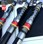 Fishing Rods Spinning 1.8m 2.1m 2.4m 2.7m 3.0m 3.6m Sea Telescopic Carbon Fiber Travel Rod for Carp  Ultralight Travel Lure Surf