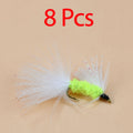 8Pcs Woolly Bugger Fly Fishing Flies for Trout, Bass and Salmon-Streamer Assortment Wet Flies-Ideal Flies for Fly Fishing