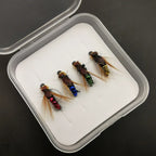 Fly Fishing Flies Kit Artificial Bait Nymph Scud Fly Bug Worm Trout Fishing Flies Insect Fishing lure Pack of 4pcs /8pcs /32pcs