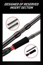 Fishing Rod 6 Section Casting Spinning Portable Travel Fishing Rod 30T Carbon Fiber For Big Game Rod Ultralight Weight