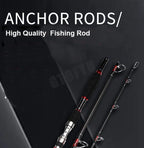 Fishing Lure Rod 1.8m 2.1m Lure 70-250g Strong Trolling Fishing Rod Carbon Hard Fast Surf Boat  Spining Fishing Rods Travel Pole