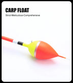 5 Carp Fishing Floats, Vertical Float, Big Belly Float, Wild Fishing, Eye catching Shallow Water Float, Fishing Gear Supplies