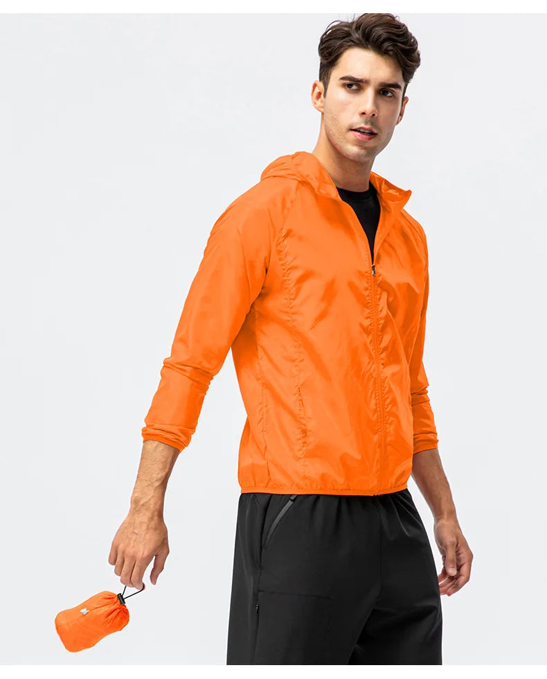 Men's Waterproof Jacket Men Women Windbreaker Women Sun Protect Clothing Fishing Rain Wind Breaker Jacket Climbing Clothes ﻿