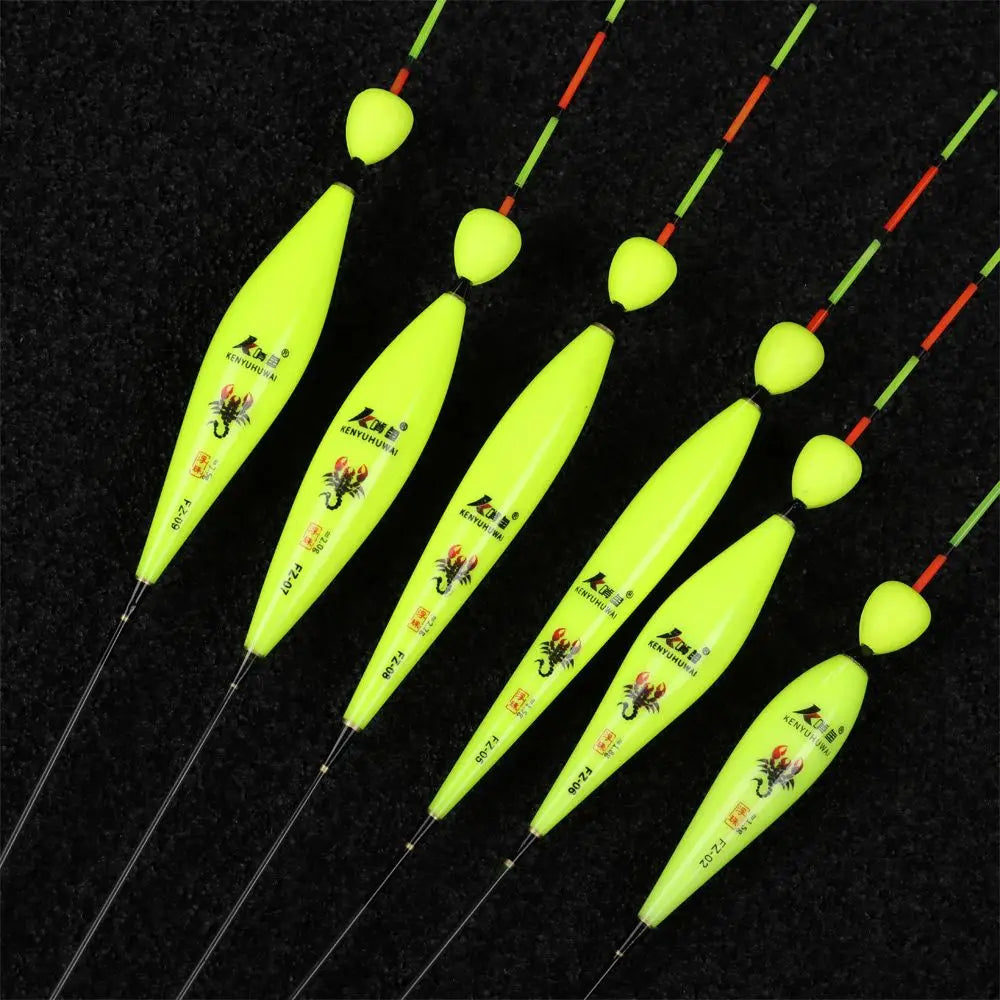 Fishing Floats Eye-Catching Bead Floating Ball Slidding Floater Composite Nano Bobber Fishing Tackle Accessories