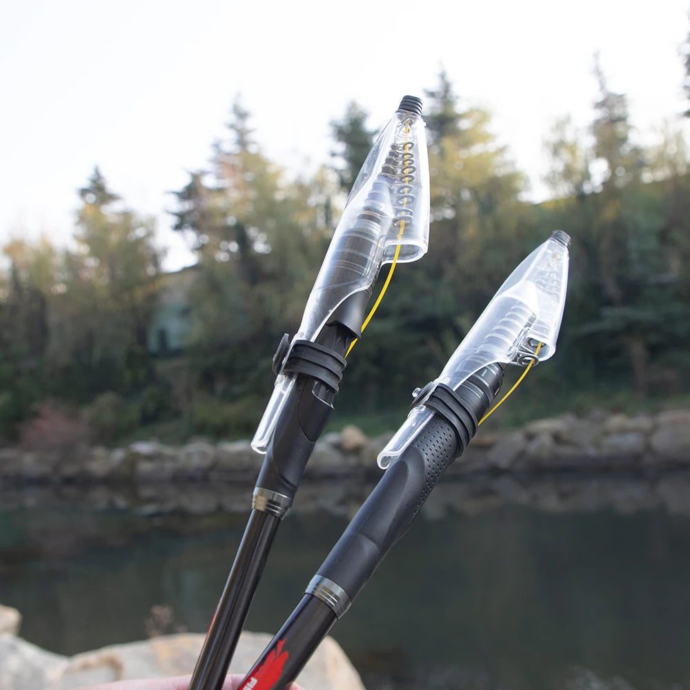 FISHINGFANS 3.6m 3.9m 4.2m 4.5m Fishing Rods Telescopic Surfcasting Spinning Rock Sea Fishing Rod