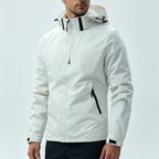 Outdoor Waterproof Trekking Jacket Men Lightweight Outerwear Hooded Raincoat Hiking Windproof Jackets Climbing Camping Jackets