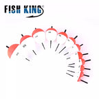 10Pcs Fishing Float Foam Fish Floats Drift Big Belly Drifts Long Casting Drifts 1g/2g/3g/5g/10g Buoy Flotador Gear Fishs Float