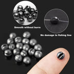 TAKBAS 220PCS Split Shot Fishing Weights, Lead Fly Fishing Weights, Split Shot Carp Fishing Weights
