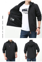Waterproof Windbreaker Jackets Men Naturehike Casual Hiking Tactical Jacket Women Multi-pocket Hooded Fishing Windproof Coat
