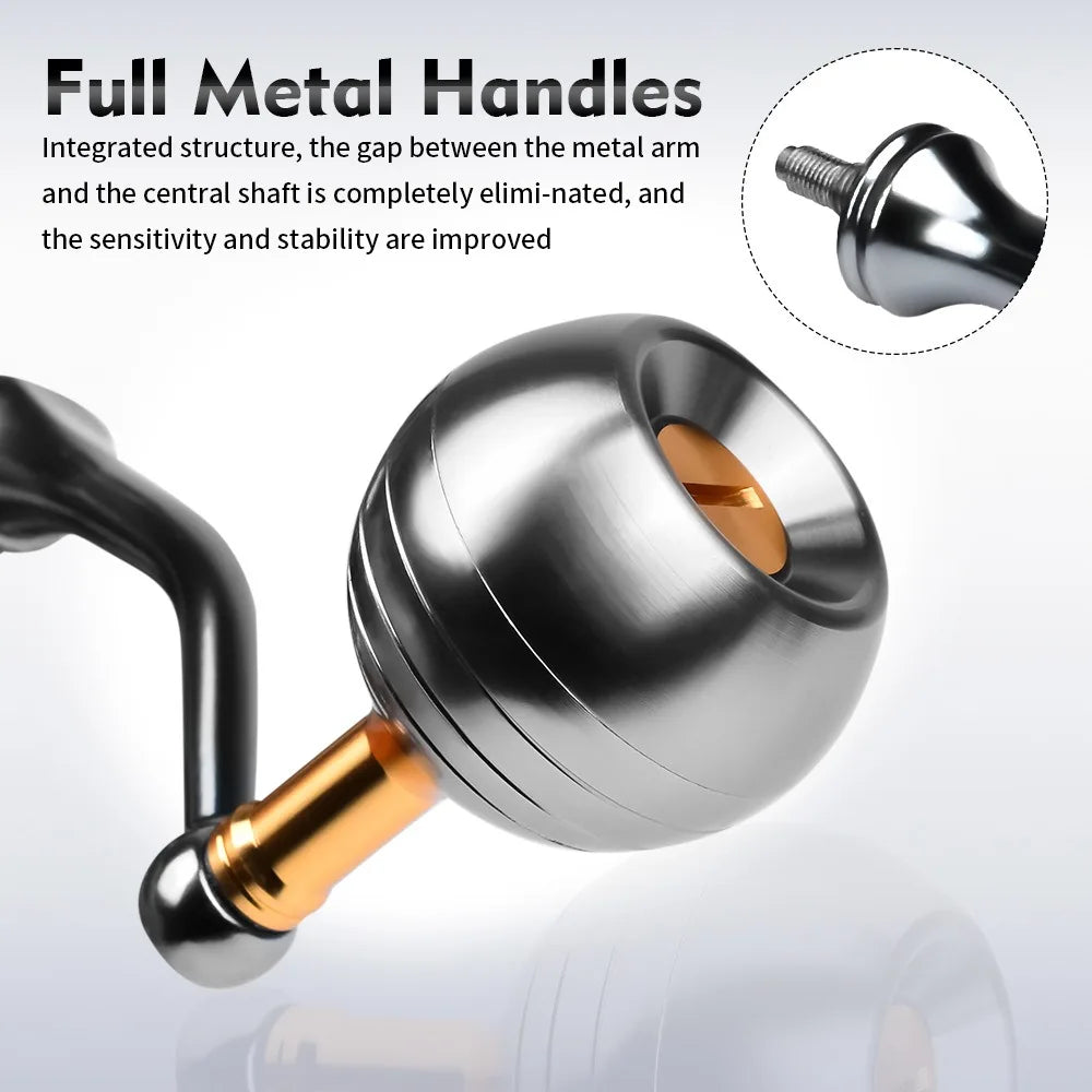 Casting Reel Fishing Reels 4.8:1 18KG Max Drag Power Ultra long throw 8000-14000S Sea Fishing Metal Spinning Metal Grip Pesca