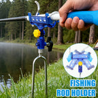 Fishing Rack Tool Accessory Holder Sea Rod Sea Rod Dual-use Universal Fishing New Adjustable Stainless Steel Fish Rod Holder