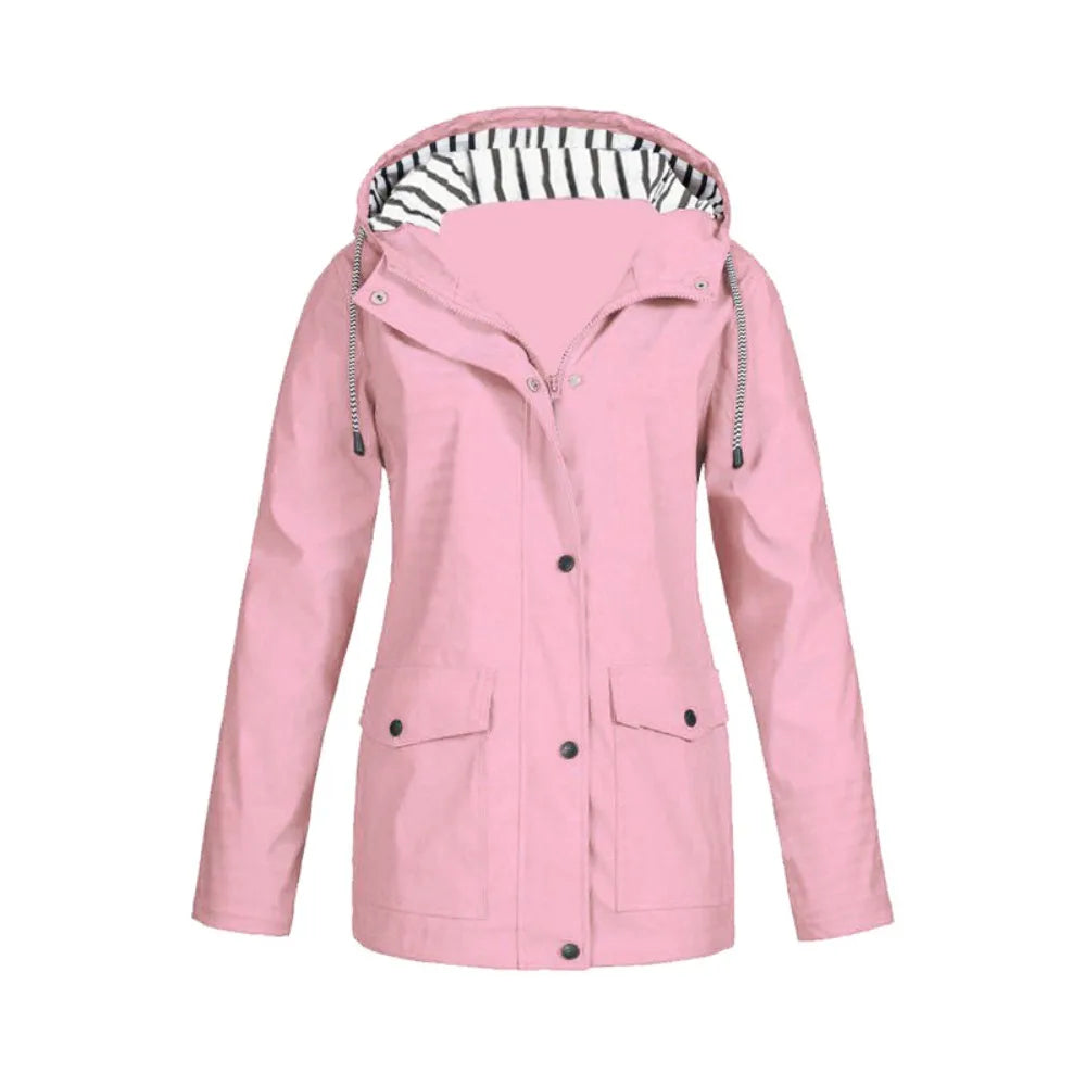 Waterproof Winter Jacket for Women Thermal Windbreaker Raincoat Ski Hiking Outdoor