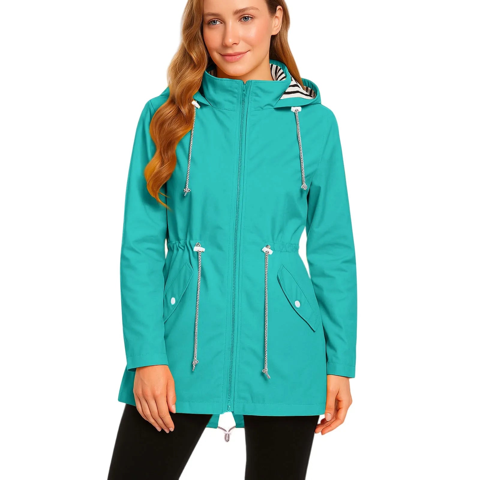 Waterproof Rain Coat Long Raincoats Jacket Waterproof Raincoats Feminina Gifts Outdoor Ride A Bike Mountaineering Jackets Women