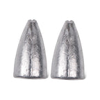 LUSHAZER Bullet Fishing Weights 2.5/3.5/5/7/10/14g Fishing Weights Worm Bullet Fishing Sinker Weights Fishing Tackle Accessories
