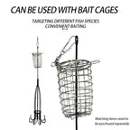 Fishing Accessories 8 Claw 16 Hooks Squid Bait Trap Cage Fishing Lure Cages Octopus Hook Trap Basket Fishing Gear Tools Tackle