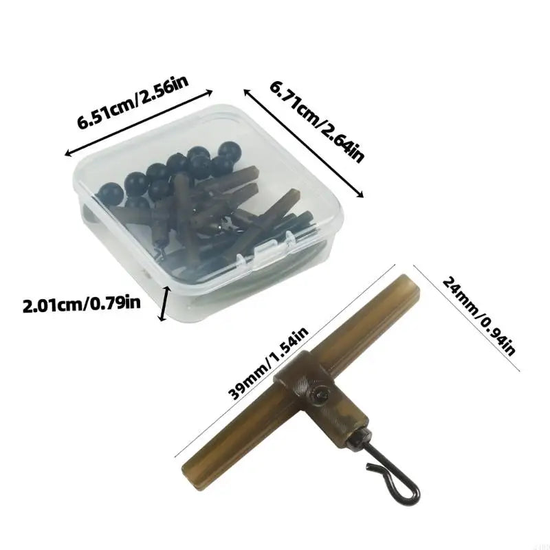 Fishing Tackle Tool Accessories Anti Tangles Fishing Rig Method Feeder Connectors Fishing Rigs Accessories 24BD