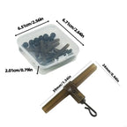 Fishing Tackle Tool Accessories Anti Tangles Fishing Rig Method Feeder Connectors Fishing Rigs Accessories 24BD