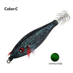 Fishing Accessories 78Mm 10G Floating Squid Jig Jigging Fishing Lure Artificial Plastic Squid Hook for Sea Boat Fishing Tools